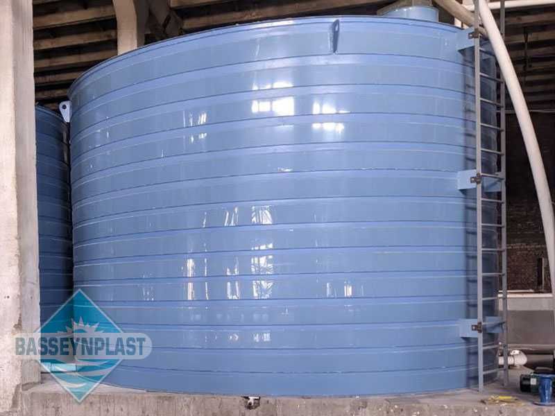 Эко емкость, резервуар 100м3, тонн из полипропилена для воды, бак