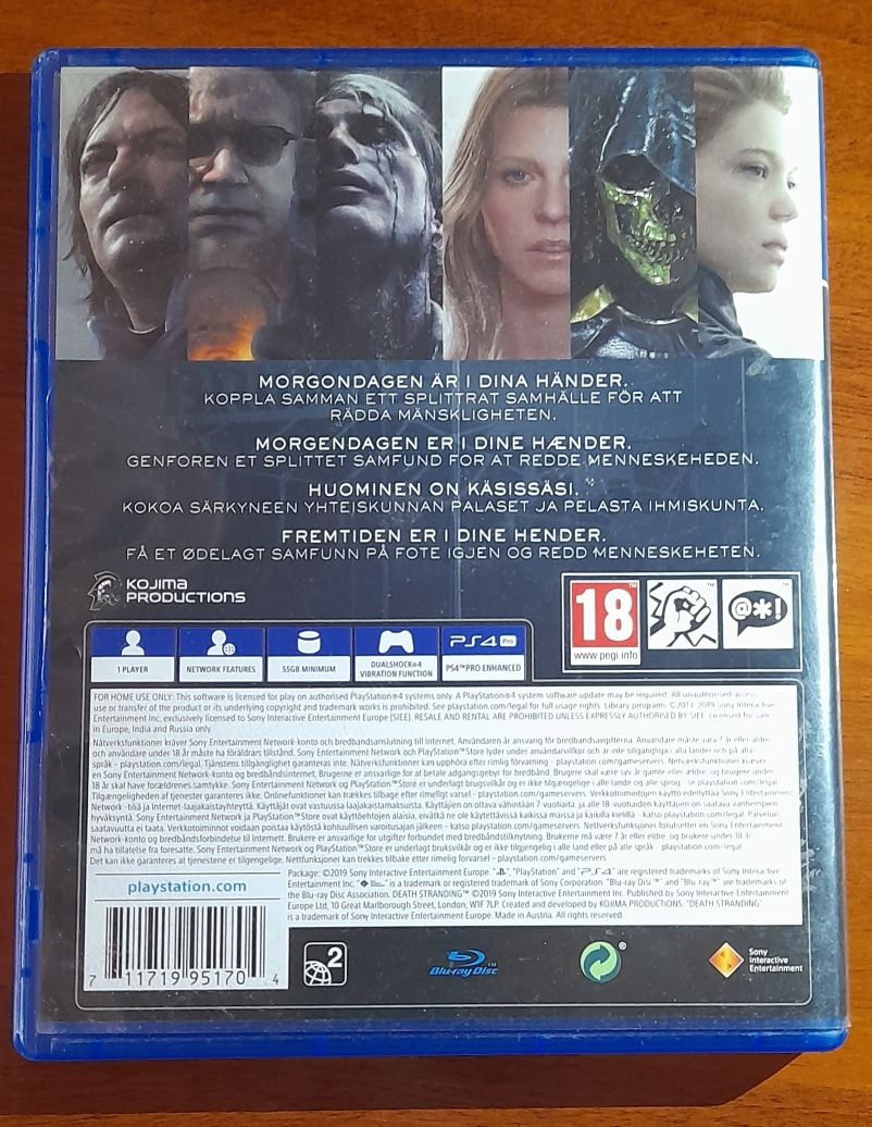 Death Stranding PS4 продам обмен есть !