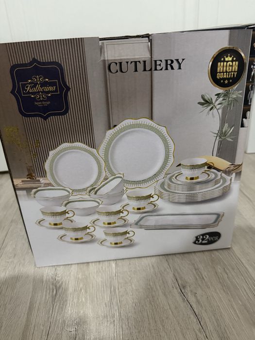 Посуда набор 32 предметов 6 персон