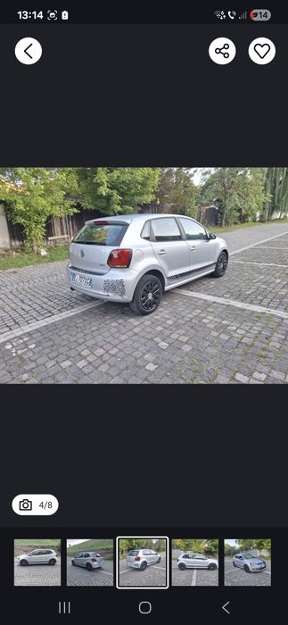 Vw polo 1.6 benzina si gaz de fabrica