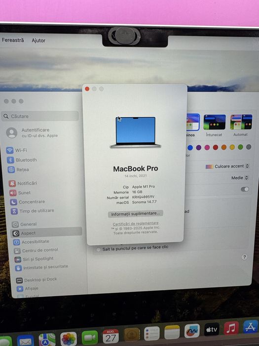 Macbook Pro M1 Pro 16GB 500Ssd•Amanet Matei Crangasi•