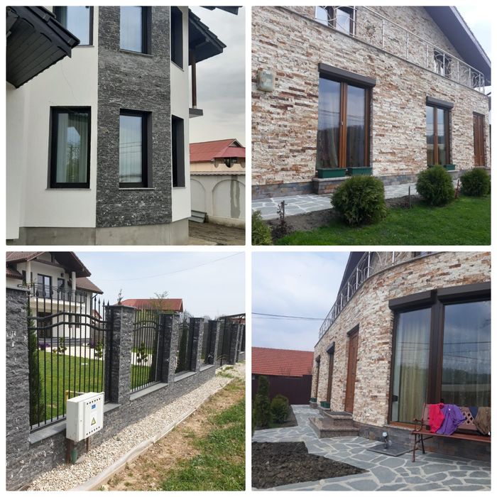 Depozit Travertin scapitat placat marmura calcar piatra naturala