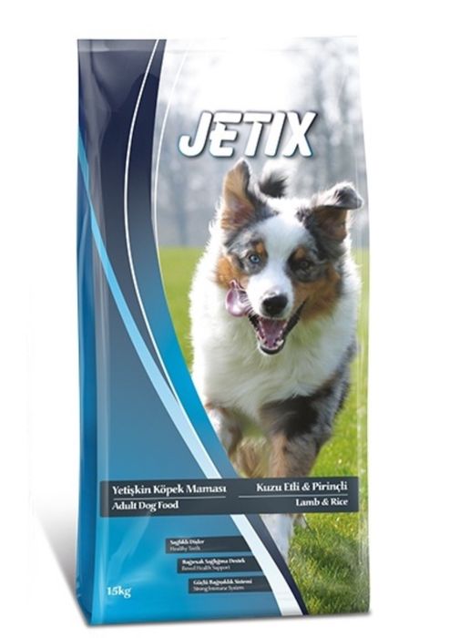 Корм для собак Jetix с ягненком и рисом -15 кг .