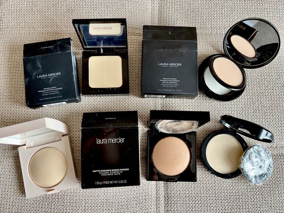 Бази, пудри и спрейове Laura Mercier, Milk, Too Faced, NARS, Mac