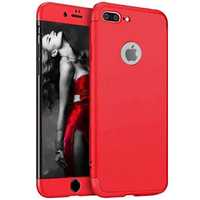 Husa telefon Apple Iphone 7 Plus cu protectie Subtire 3in1 Design Red