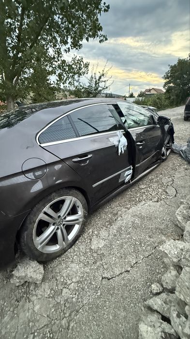 Passat CC facelift, 2.0 l diesel, 2013, maro, manuala