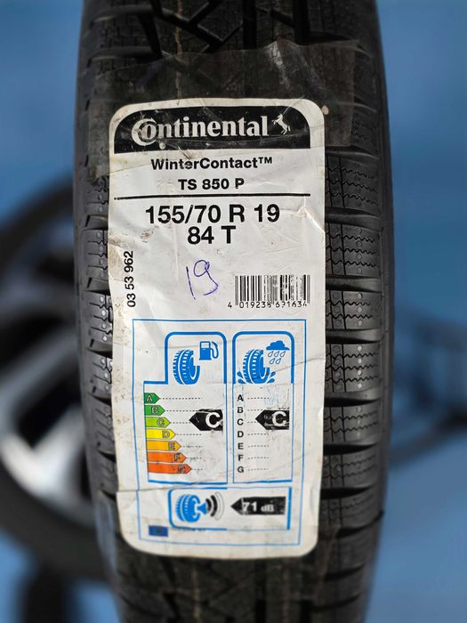 Roti Jante + Anvelope NOI IARNA - 155/70/19 - OEM BMW I3 NOI 5x112 !