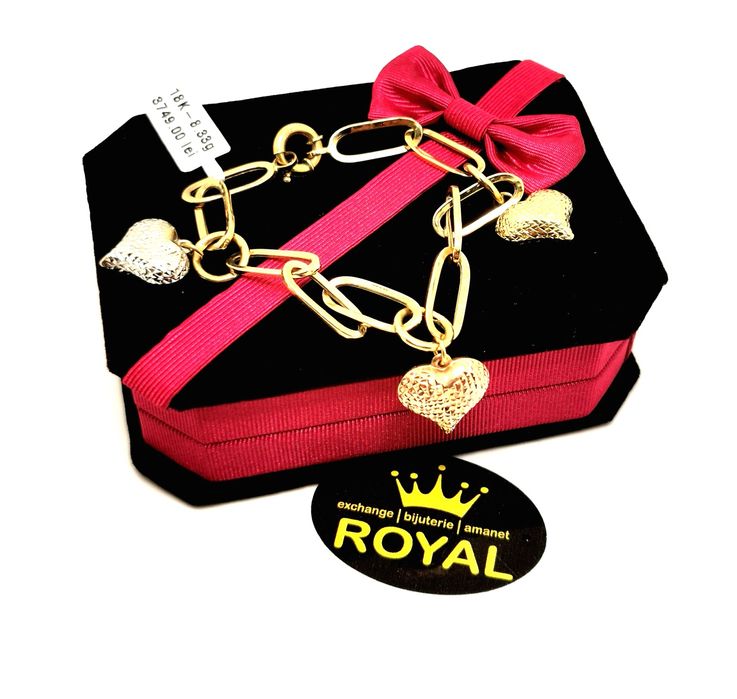 Bijuteria Royal bratara din aur 18k 8.33 gr