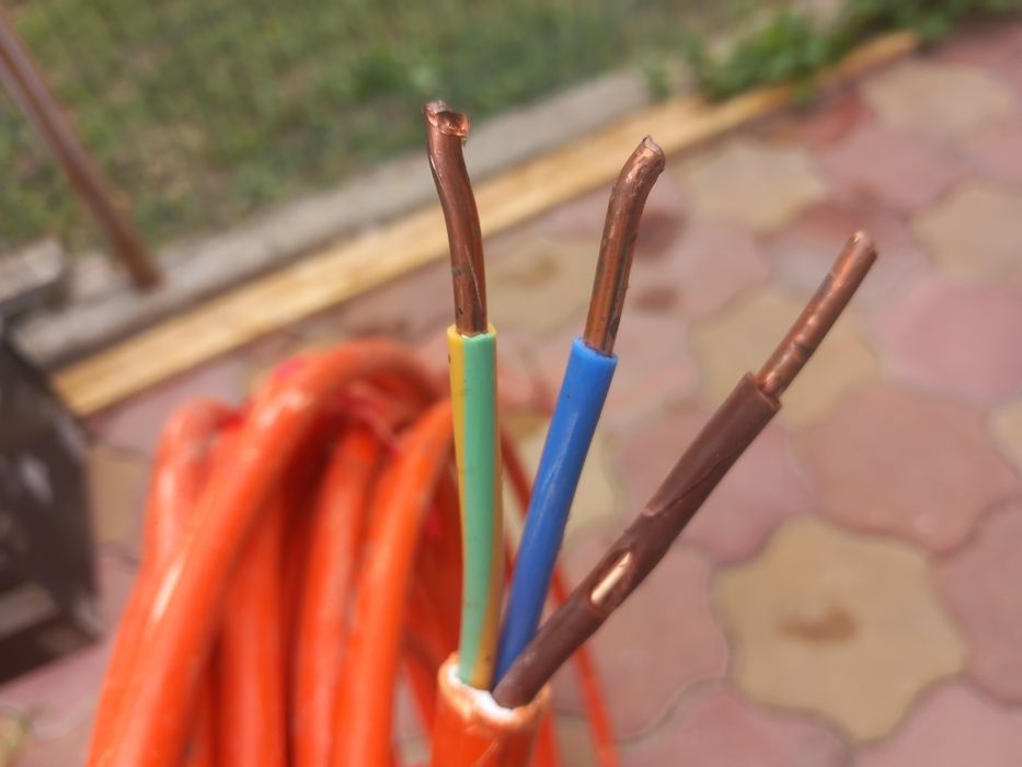 Cablu electric 33 de ml 3x10mm nou