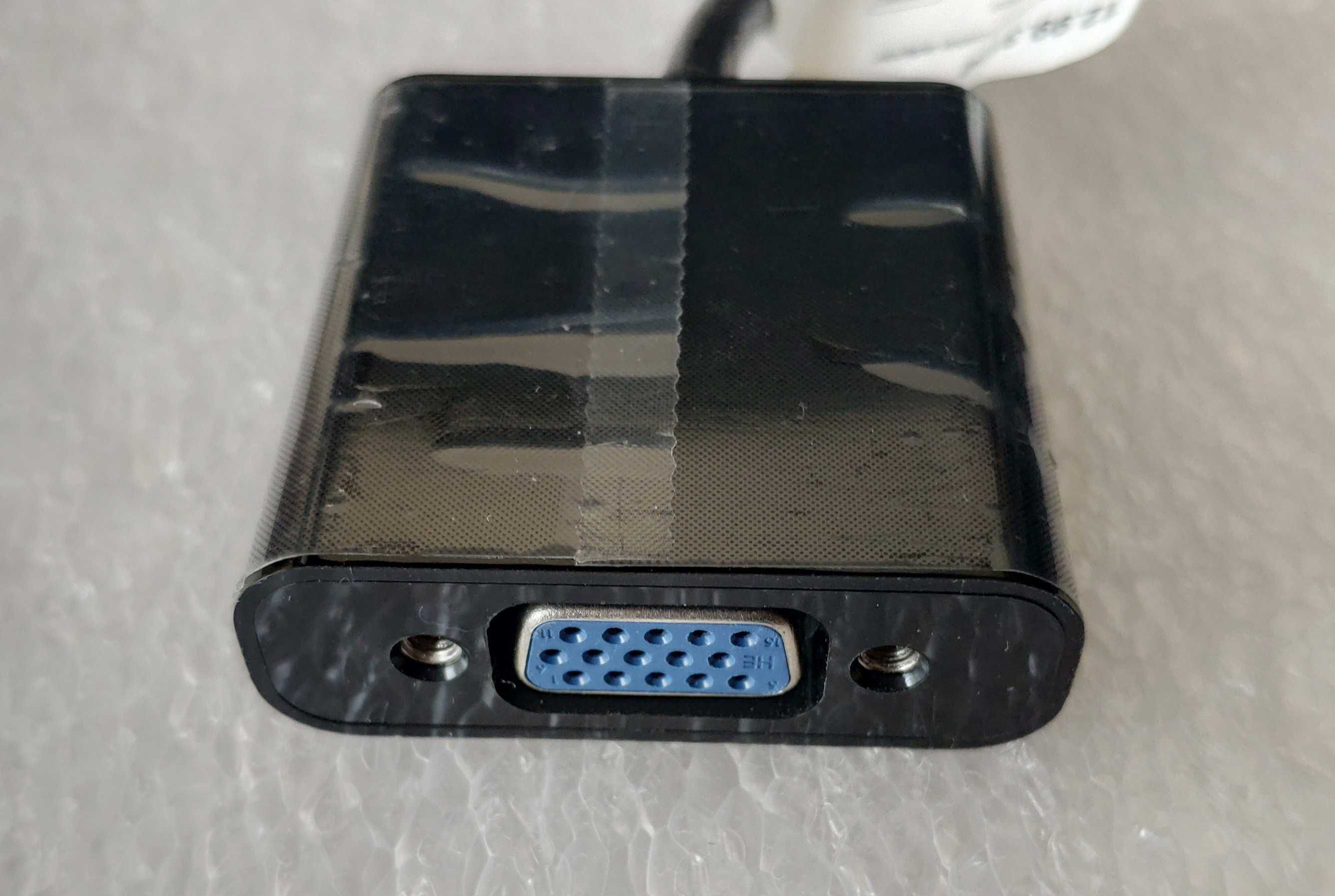 НОВ! HDMI към VGA адаптер (HDMI мъжки - VGA женски, 0.2м)