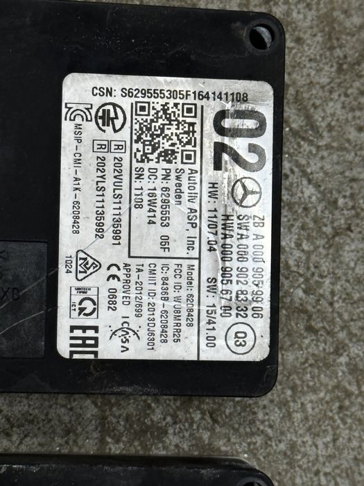 Modul radar Mercedes w166 w292