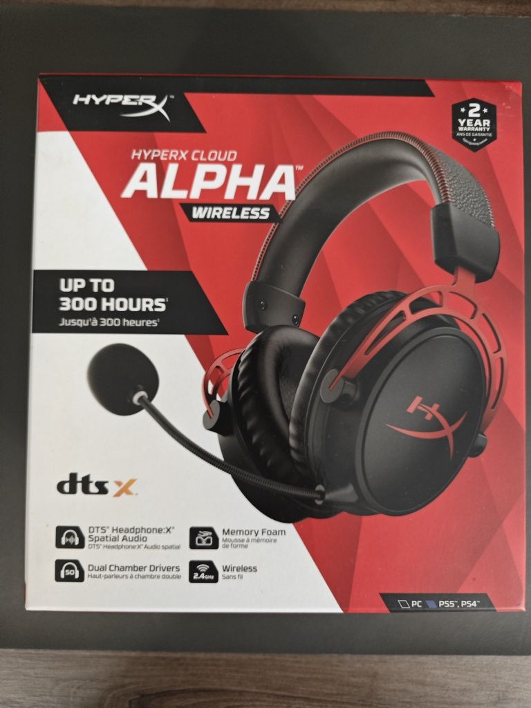 HyperX cloud alpha wireless