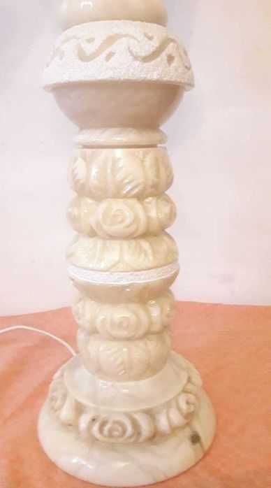 Pedestal alabastru coloana de lumina