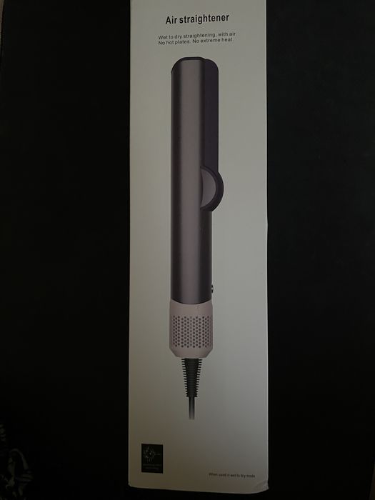 Aparat de îndreptat parul cu aer cald 2-in-1