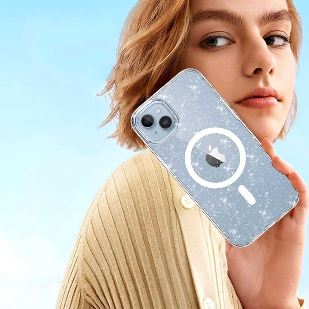 Калъф MagSafe за iPHONE 14 Pro/Max от Tech-Protect с блестящи елементи