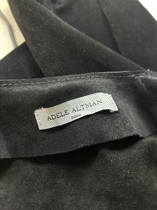 Jacheta cropped piele intoarsa