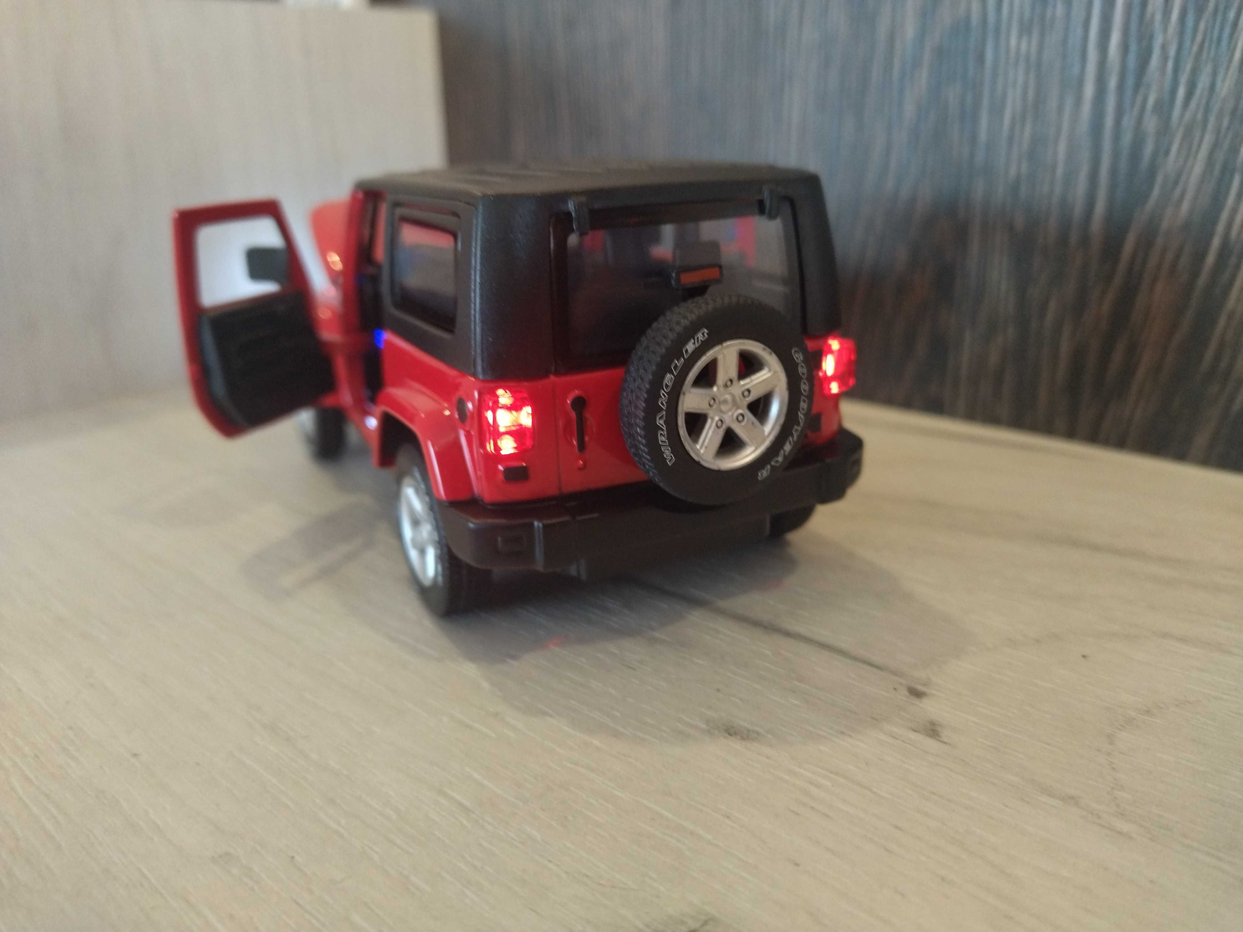 Метална количка Jeep Wrangler !!!