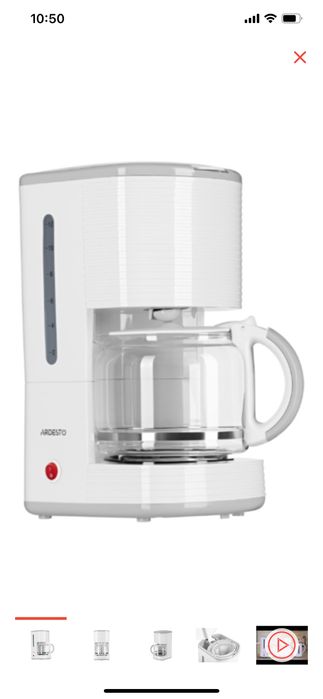 Кофеварка Ardesto FCM-D17WG