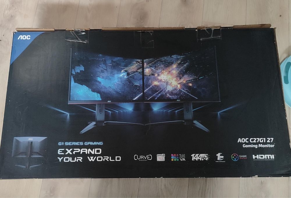 Игоровой монитор AOC C27G1 27” 144Hz