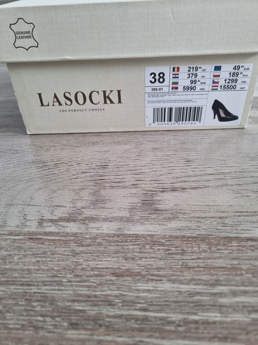 LASOCKI - Дамски кожени обувки на ток