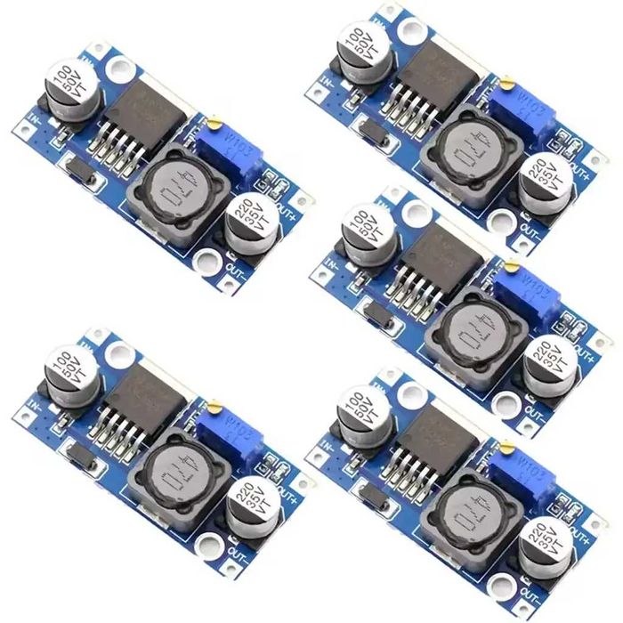 Set 5 Bucăți: Modul LM2596S DC-DC Step-Down 3A Buck Converter
