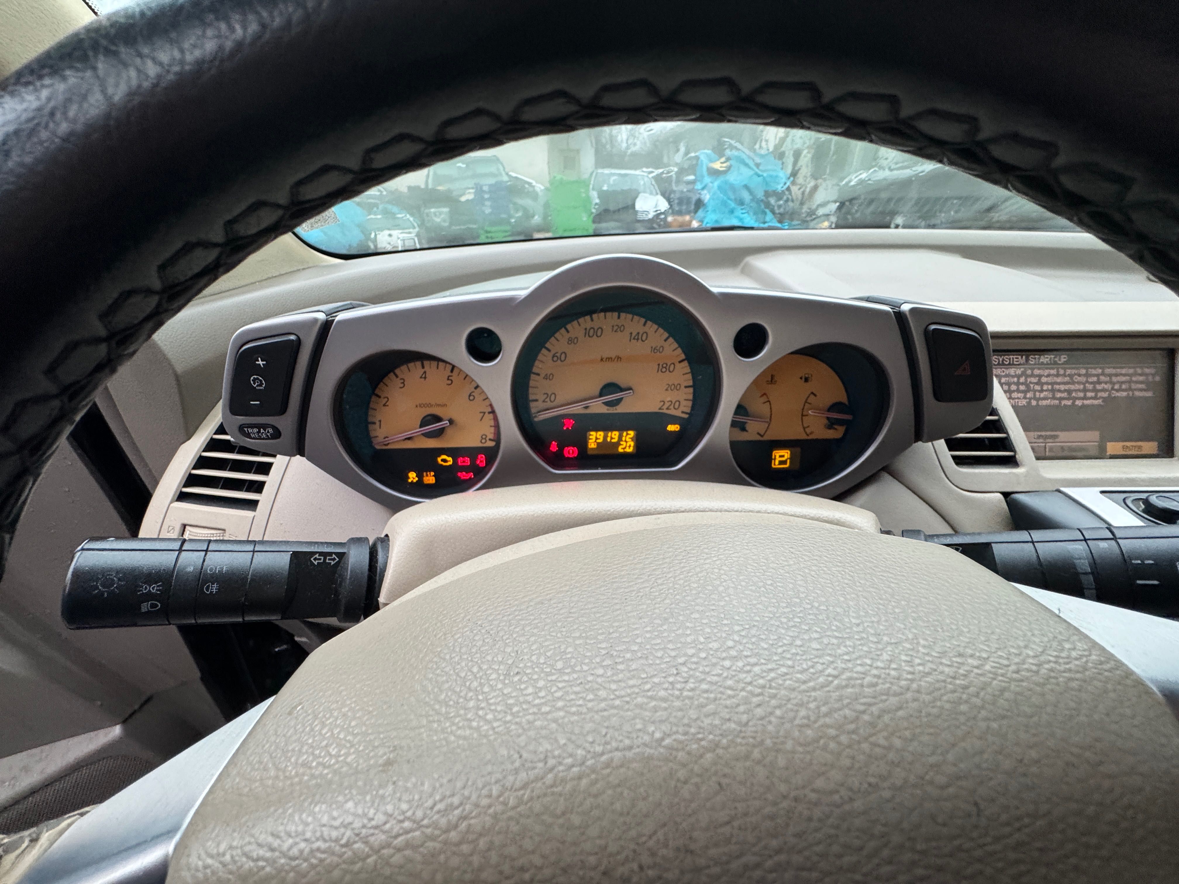 На части Nissan Murano Нисан мурано  3,5 метан