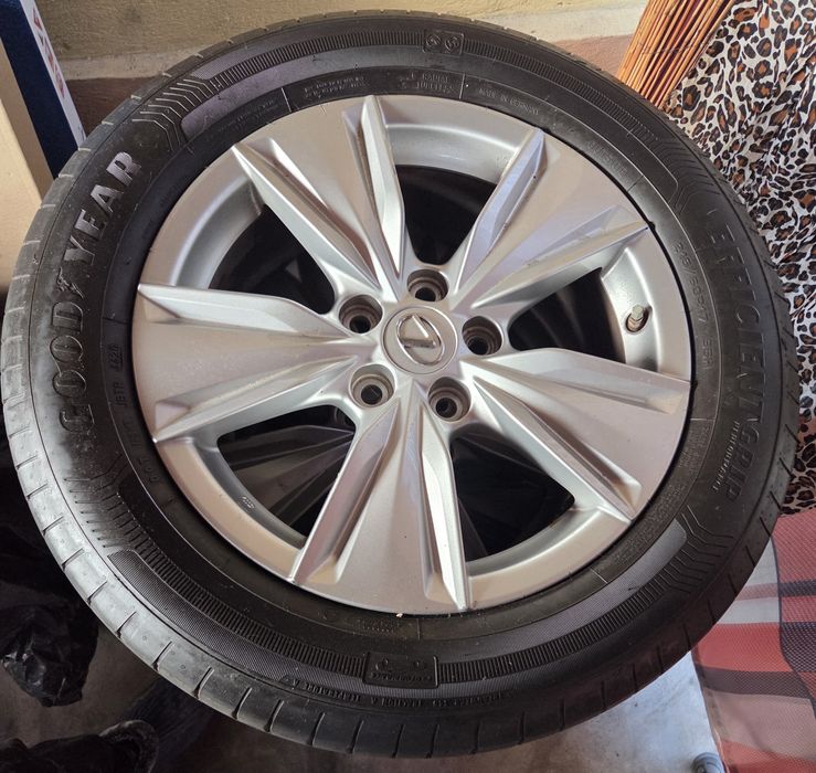 Set 4 roți complete Lexus UX/Toyota CHR/Corolla/Prius– jante originale