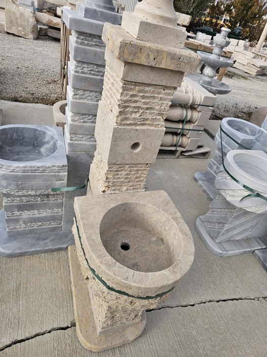 Cişmele Marmură Naturală – Sculptate Manual