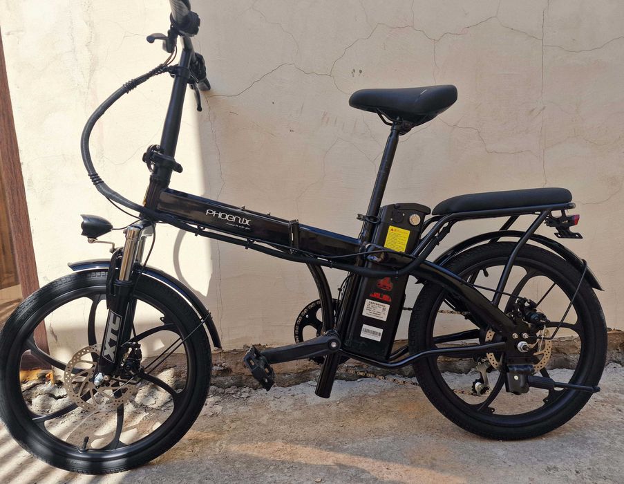 Электровелосипед Phoenix, новый, складной, 250W, 20Ah, 20", Shimano