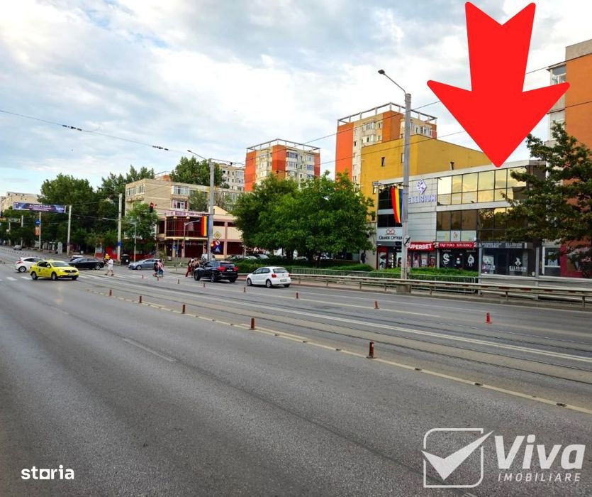 Spațiu Comercial I Clădirea Garibaldi – Podu Roș – 100Mp, Vitrină 6ML