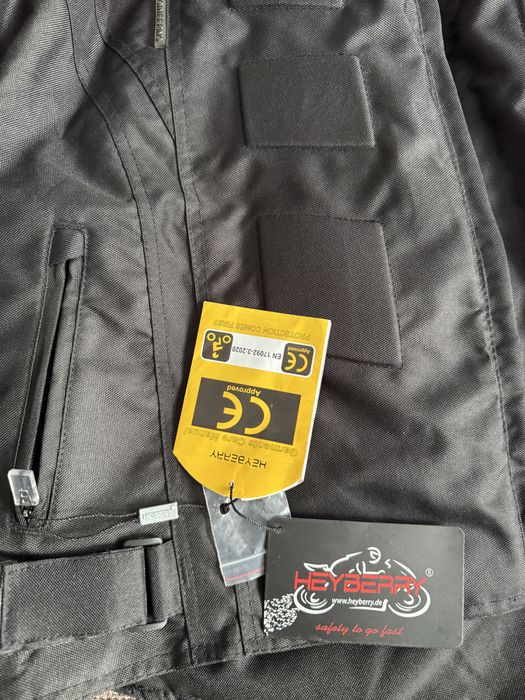 Geaca moto textil Heyberry noua! 4XL