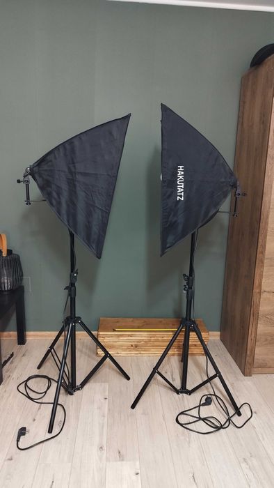 Kit 2 lumini softbox