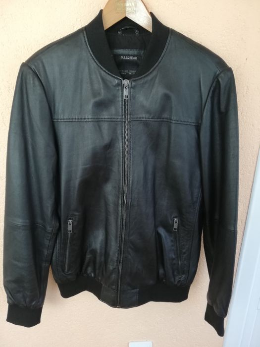 Geaca piele bărbati Pull&Bear L