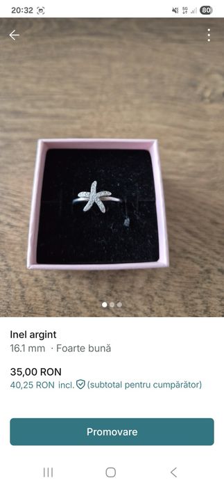 Vand bijuterii din argint