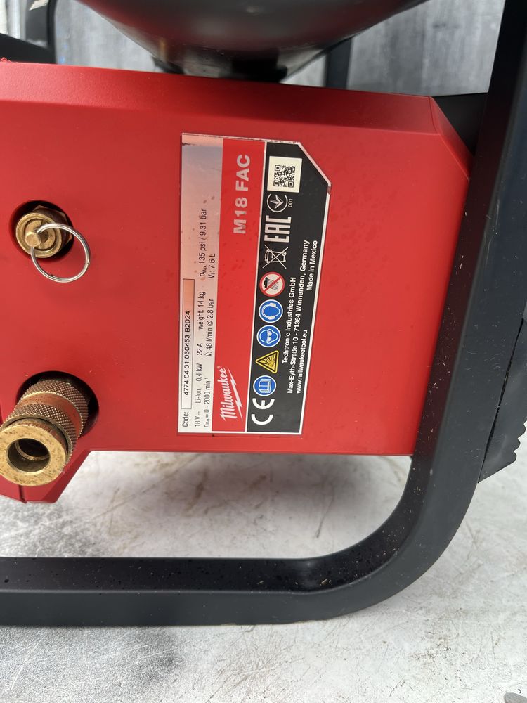 Compresor de aer M18 FUEL Milwaukee