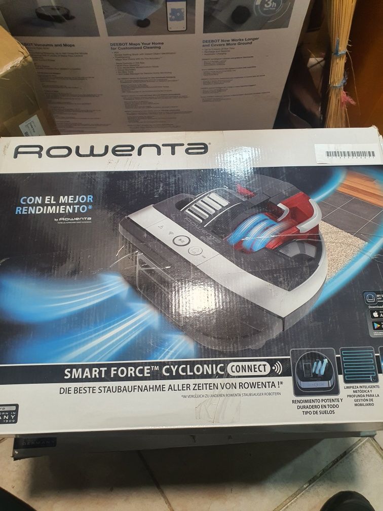 Прахосмукачка робот Rowenta Smart Force Cyclonic RR8043WH