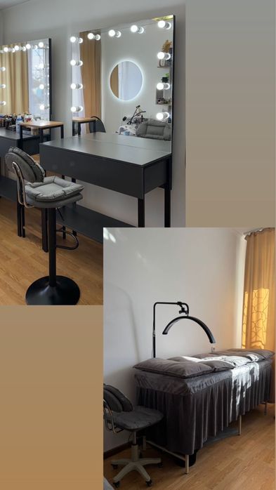 Сдаются кушетка и стол для бровистов