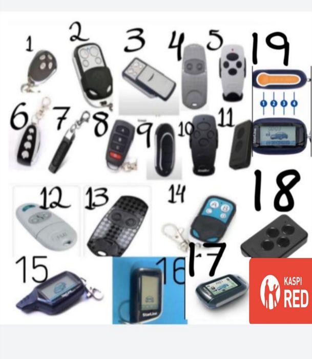 Пульты для ворот и шлагбаумов самого лучшего качества  100%  1 год