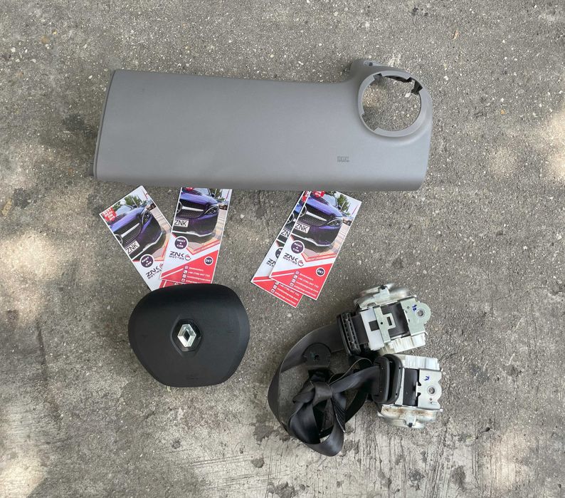 Renault Trafic - kit airbag volan pasager - set centuri de siguranta