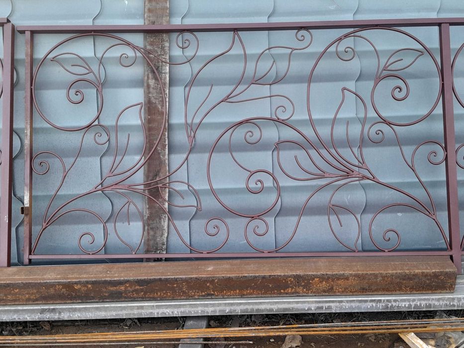 Парапети от ковано желязо