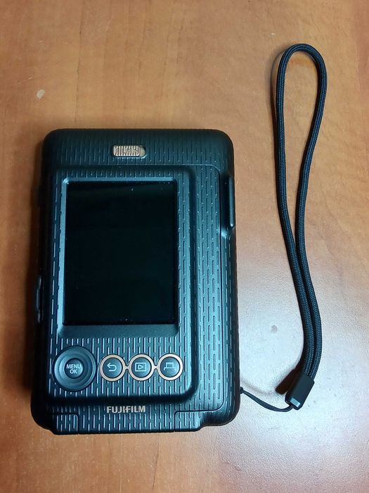 Aparat Foto Instant Fujifilm Instax Mini LiPlay Hibrid Elegant Black