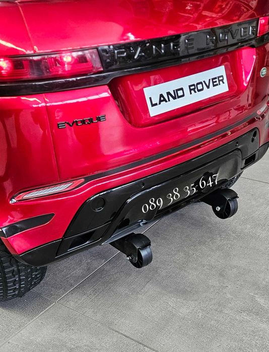 ТОП ЦЕНА!НОВО!Акумулаторен джип RANGE ROVER EVOQUE с 4Х4,12V,меки гуми