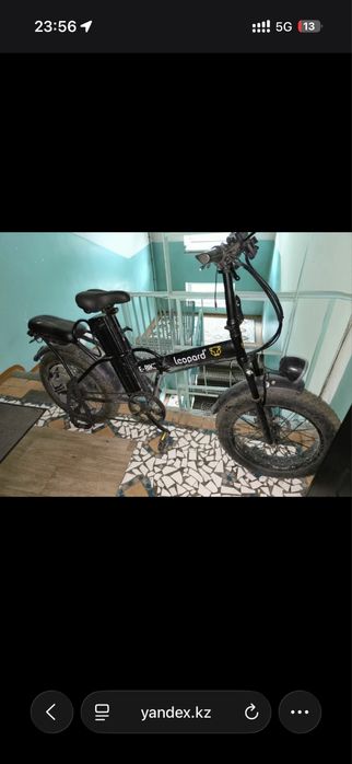 Электровелосипед Leopard 1000Вт — современное решение