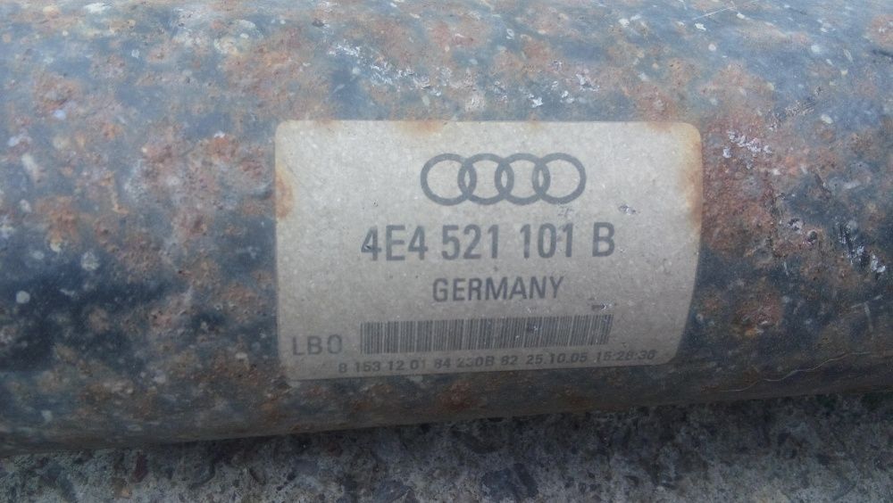 Кардан Ауди А8 Д3/ Audi A8 D3 6.0 w12