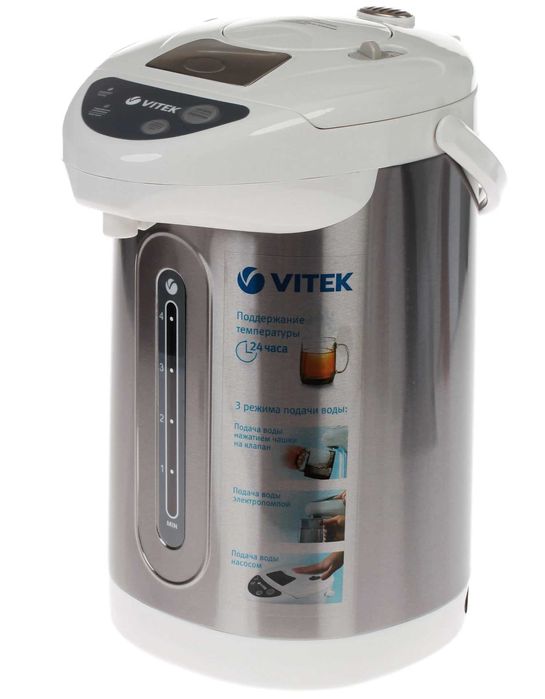 Термопот Vitek vt-1196 w на 4 литра