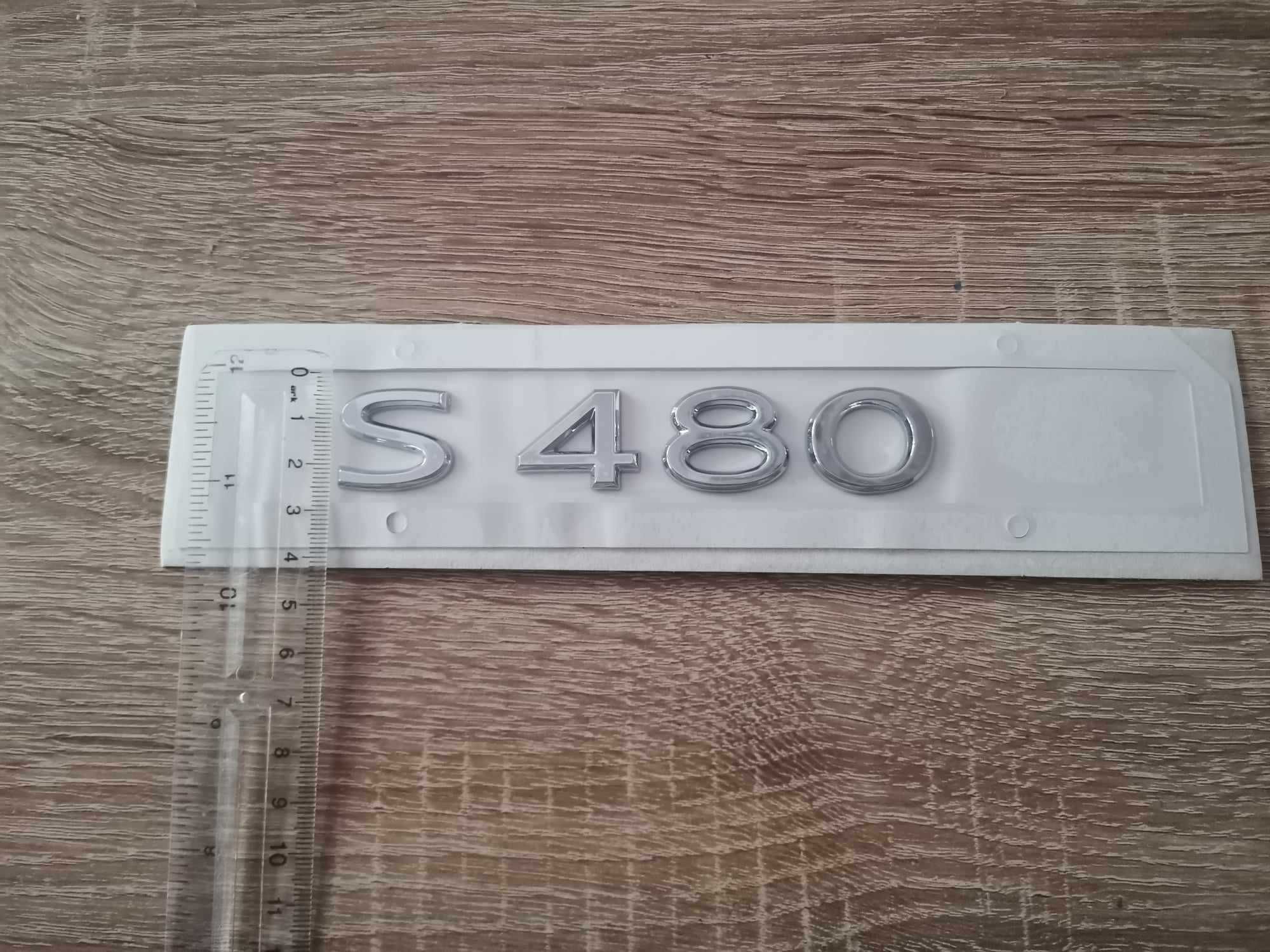 Надпис нов стил Mercedes Benz S 480 W223
