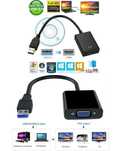 USB 3.0 to VGA/HDMI конвертер (видео адаптер)