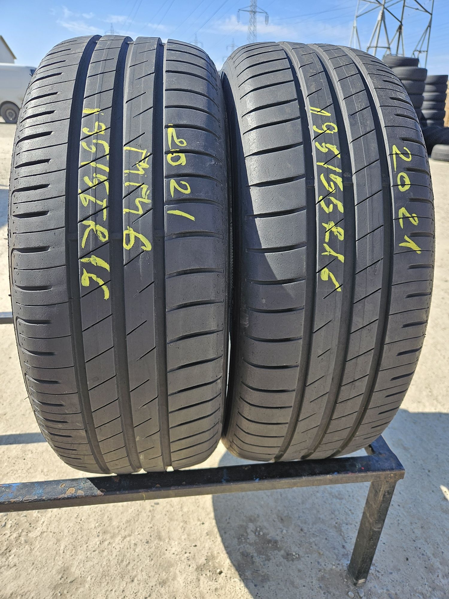 Vând anvelope vară 195/55/16 195/55r16 GOODYEAR