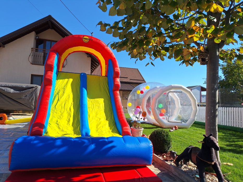 Bubble house - Topogan (tobogan)gonflabil - Foto corner - Vata Zahar -