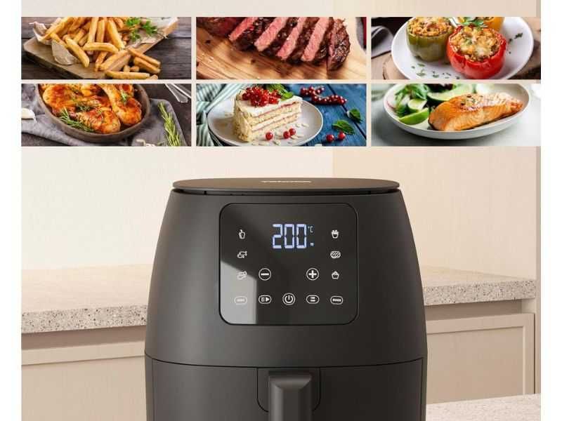 Мини Еър Фрайър Tristar FR-9015 - 2 л, 1500 W, Черен